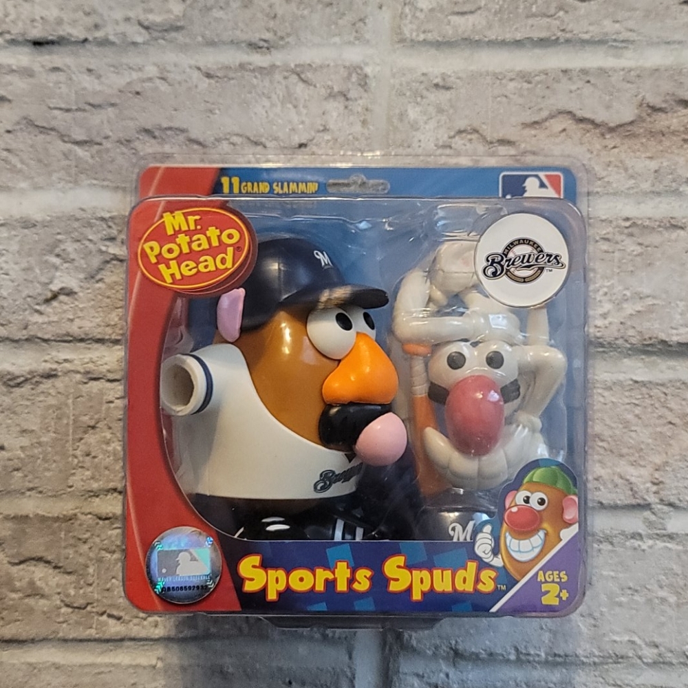 Milwaukee Brewers Mr Potato Head Sports Spuds 11pc